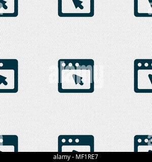 the dialog box icon sign. Seamless pattern with geometric texture. Vector illustration Stock Vector
