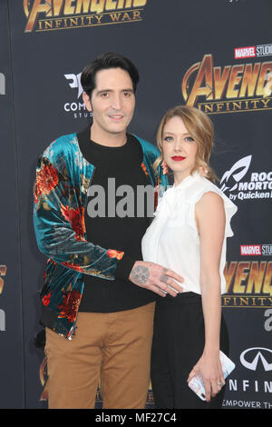 Los Angeles, USA. 23rd Apr, 2018. David Dastmalchian  04/23/2018 The World Premiere of 'Avengers: Infinity War' held at Hollywood, CA Photo by Izumi Hasegawa / HollywoodNewsWire.co Credit: Hollywood News Wire Inc./Alamy Live News Stock Photo