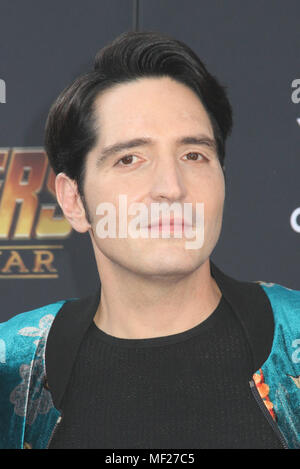 Los Angeles, USA. 23rd Apr, 2018. David Dastmalchian  04/23/2018 The World Premiere of 'Avengers: Infinity War' held at Hollywood, CA Photo by Izumi Hasegawa / HollywoodNewsWire.co Credit: Hollywood News Wire Inc./Alamy Live News Stock Photo