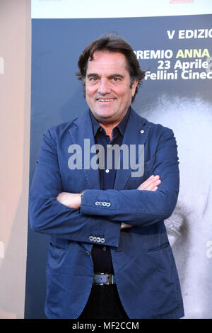Rome Italy 23 April 2018 Cinecittà Studios- Photocall Award Anna Magnani  Saverio Vallone guest Credit: Giuseppe Andidero/Alamy Live News Stock Photo