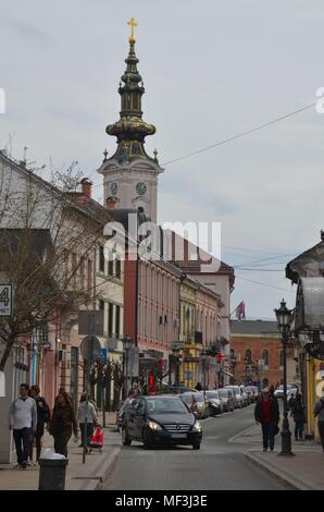 Novi Sad, the capital of the autonomous province of Vojvodina in Serbia Stock Photo