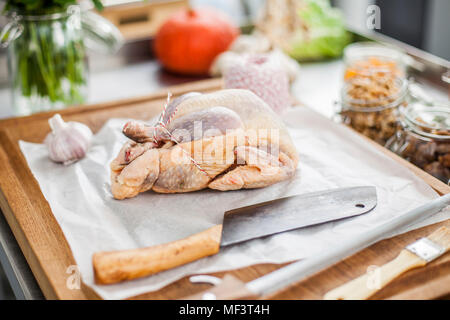 Inky Chicken Chopping Board