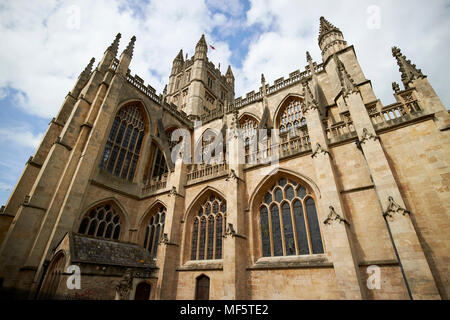 Bath Abbey Bath Somerset England UK Stock Photo