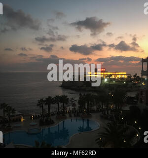 Westin Dragonara hotel resort and nearby casino, in St Julians , Malta, on 17 October 2017. Stock Photo