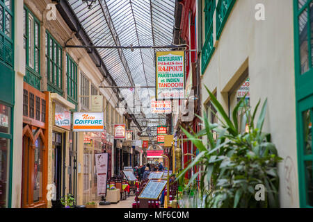 Passage Brady, Paris Stock Photo