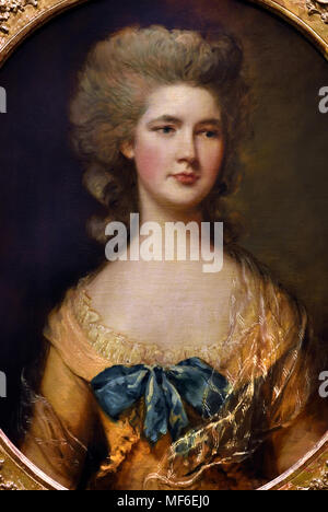 Miss Philadelphia Rowley 1783, Thomas Gainsborough 1727-1788 England, Stock Photo