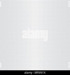 Halftone gray square pattern. Vector seamless background. Illustration Stock Vector