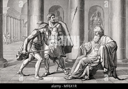 ancient world,Roman Empire,legend,Consul Titus Manlius Torquatus ...