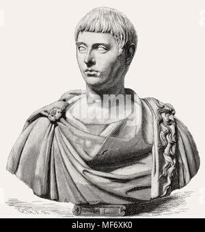 Elagabalus or Heliogabalus, c. 203 – 222, Roman emperor from 218 to 222 Stock Photo