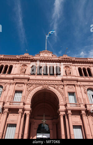 Casa Rosada (Pink House) Presidential Palace of Argentina Stock Photo