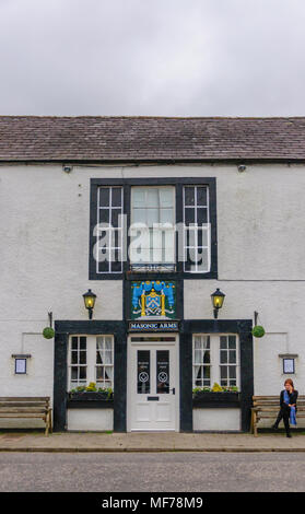 The Masonic Arms public house in Anstruther, Fife Stock Photo - Alamy