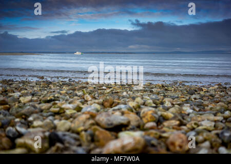 Rural sea view at West Wittering in West Sussex, England Stock Photo