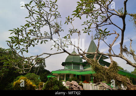 the traditional mosque built in 1625, is the second oldest mosque in South Kalimantan, Indonesia Stock Photo