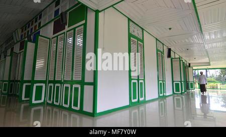 the traditional mosque built in 1625, is the second oldest mosque in South Kalimantan, Indonesia Stock Photo