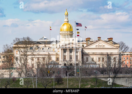 New Jersey state capitol building in Trenton Stock Photo