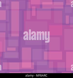 Vector Abstract Background with Rectangles in Pink color. Stock Vector