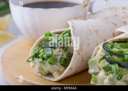 Mexican Egg Salad Wraps Recipe 