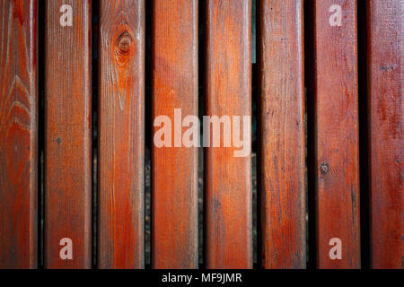 the texture of the wooden Planks. Brown texture of wooden planks with vignetting Stock Photo