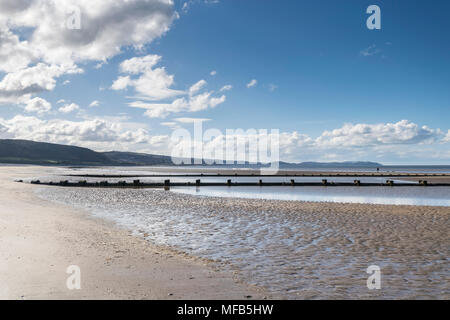 Pensarn beach near Abergele on the North Wales coast UK Stock Photo