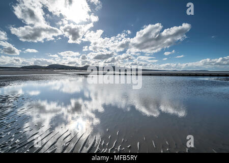 Pensarn beach near Abergele on the North Wales coast UK Stock Photo