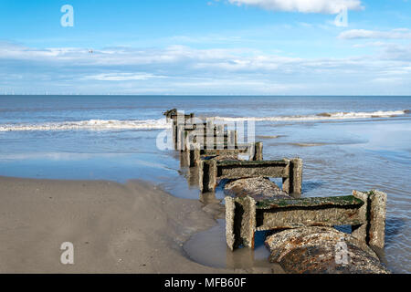 Pensarn beach near Abergele on the North Wales coast UK Stock Photo