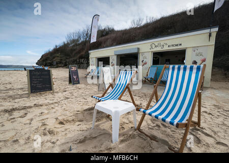 Benllech beach on the Anglesey coast in North Wales UK Stock Photo