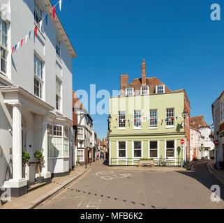 Market Street Sandwich, Kent. Stock Photo