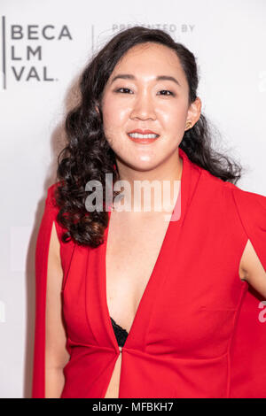 New York, NY, USA - April 23, 2018: Naomi Ko attends the screeing of 'Nice' at Tribeca TV: Indie Pilots during the 2018 Tribeca Film Festival at Cinep Stock Photo