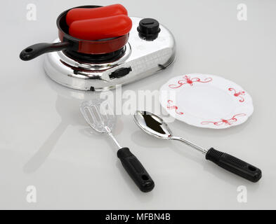 Toy Cooking Set Stock Photo