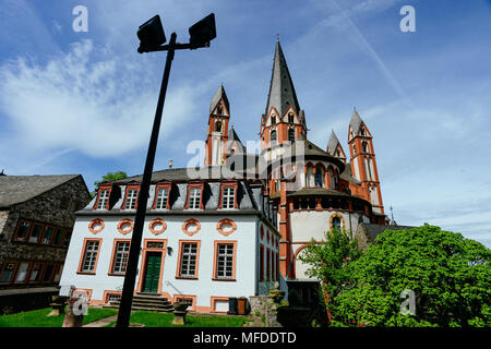 Limburg An Der Lahn, Germany. 24th Apr, 2018. Limburg Castle, taken on 24/04/18 | usage worldwide Credit: dpa/Alamy Live News Stock Photo