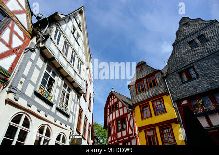 Limburg An Der Lahn, Germany. 24th Apr, 2018. The Limburg oldtown, taken on 24/04/18 | usage worldwide Credit: dpa/Alamy Live News Stock Photo