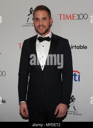 New York, NY, USA. 23rd Apr, 2018. Ben Platt attends the 2018 Time 100 Gala at Jazz at Lincoln Center on April 24, 2018 in New York City. Credit: John Palmer/Media Punch/Alamy Live News Stock Photo