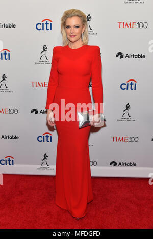 New York, USA. 24th Apr, 2018. Megyn Kelly attends the 2018 Time 100 Gala at Jazz at Lincoln Center on April 24, 2018 in New York City. Credit: Erik Pendzich/Alamy Live News Stock Photo