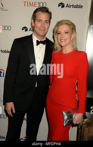 NEW YORK, NY - APRIL 24: Megyn Kelly attend the 2018 Time 100 Gala at Jazz at Lincoln Center on April 24, 2018 in New York City.   People:  Megyn Kelly Stock Photo