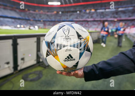 FC Bayern Real Madrid Soccer Munich April 25 2018 Champions