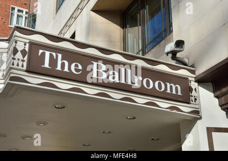 The Ballroom at the Sheraton Grand London Park Lane hotel Stock Photo