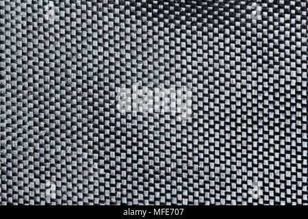 black color fiber on background and texture Stock Photo