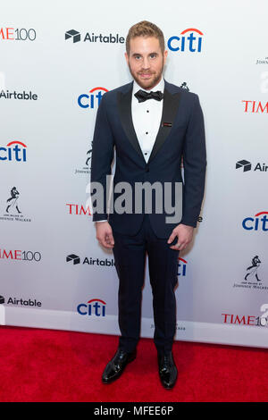 New York, United States. 24th Apr, 2018. Ben Platt attends 2018 Time 100 Gala at Jazz at Lincoln Center Credit: Lev Radin/Pacific Press/Alamy Live News Stock Photo