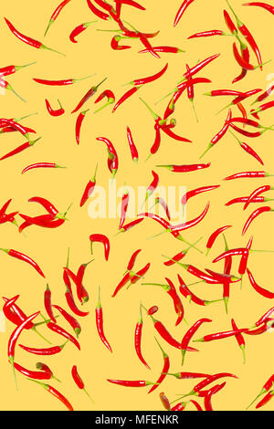 lot of yellow peppers on white background Stock Photo - Alamy