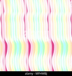 Abstract pattern of gradient colorful stripes, wavy design. Vector illustration, EPS10. Stock Vector