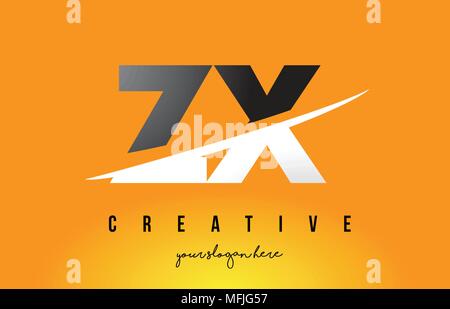 zx-z-x-letter-modern-logo-