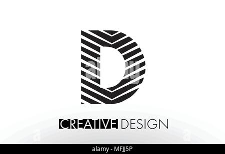 A Lines Letter Design with Creative Elegant Zebra Vector Illustration ...