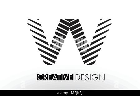 VV V Letter Logo with Zebra Lines Texture Design Vector Illustration ...