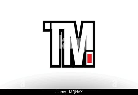 tm t m alphabet combination letter logo in gold golden 3d metal ...