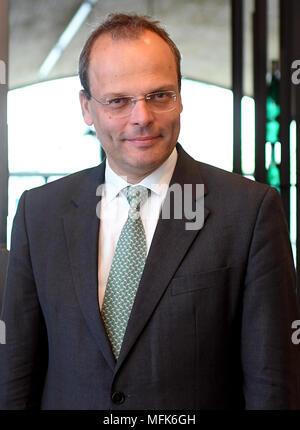 25 April 2018, Germany, Berlin: Current anti-semitism representative of the federal government, Felix Klein. Photo: Britta Pedersen/dpa-zentralbild/dpa Stock Photo