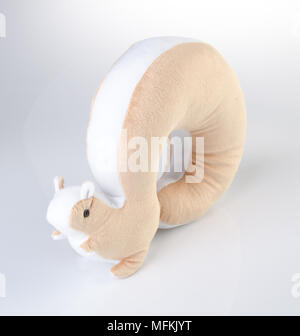 Neck pillow on the background. colour Neck pillow on the background. Stock Photo
