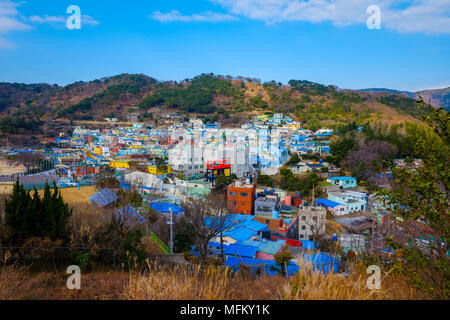 Gamcheon Culture Village,Busan, South Korea Stock Photo