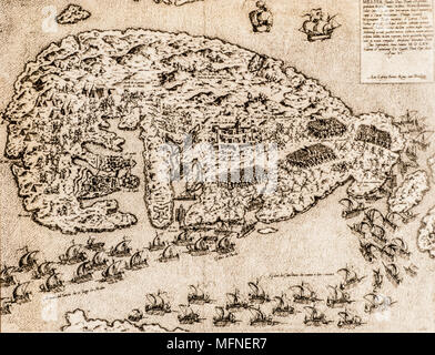Siege Of Malta 1565 Stock Photo: 5070842 - Alamy