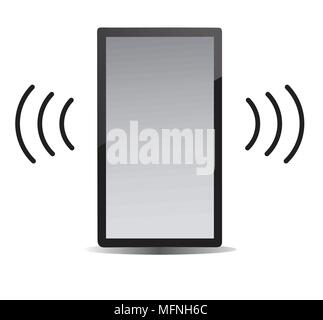 Smart mobile phone icon Stock Vector