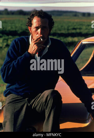 Two-Lane Blacktop  USA Director : Monte Hellman Warren Oates Stock Photo